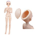 UCanaan Customized 1/3 BJD Doll 24 Inch Ball Jointed Dolls + Basic Makeup + Different Hands,Free to Change DIY Dolls(Brown Eyes)